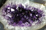 Purple Amethyst Geode - Uruguay - Pounds #83538-2